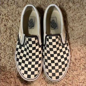 Checkered Vans